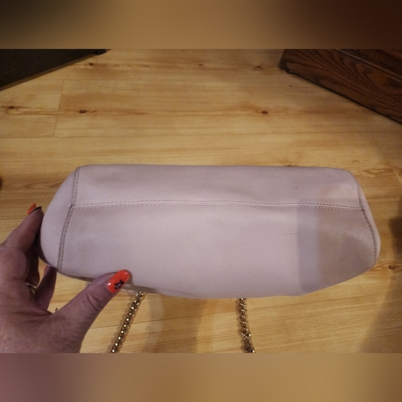 Michael Kors Powder Pink Leather Jet Set Travel Chain Tote - Picture 16 of 16